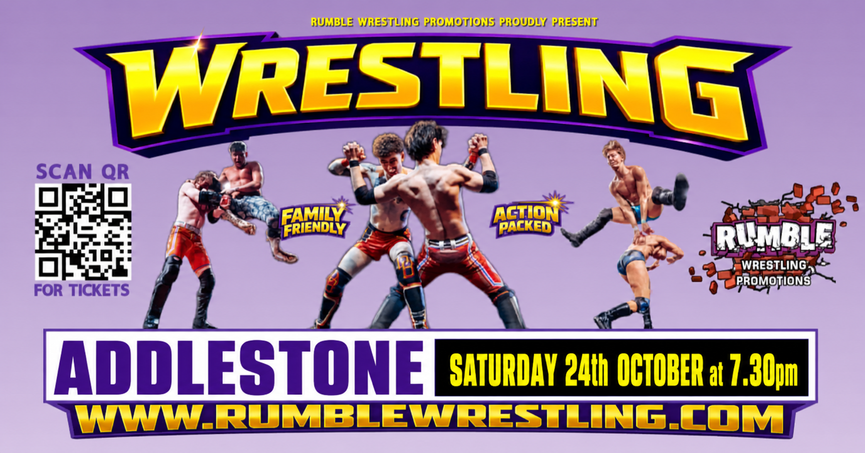 Rumble Wrestling comes to Addlestone 